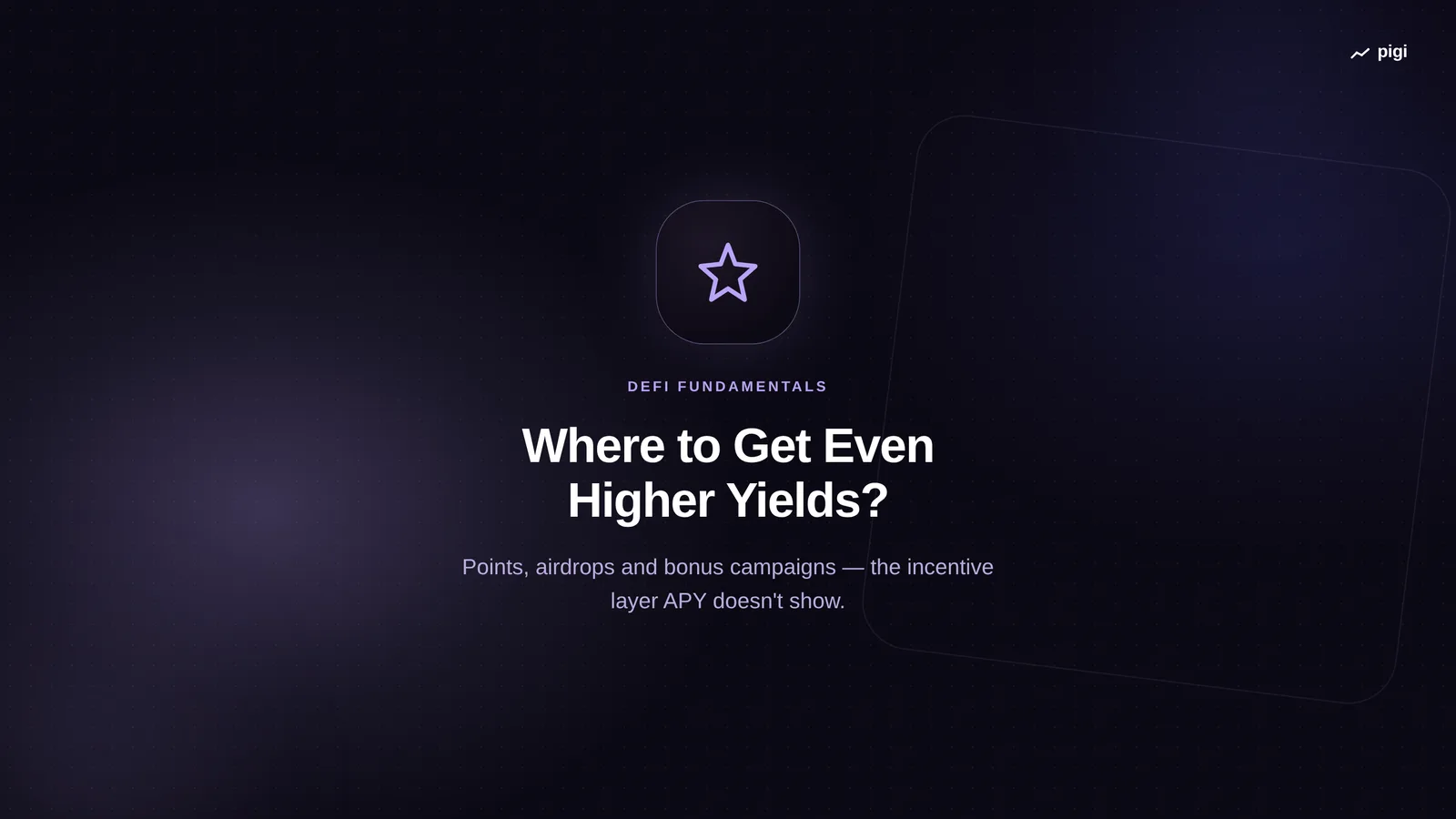 Where to Get Even Higher Yields?