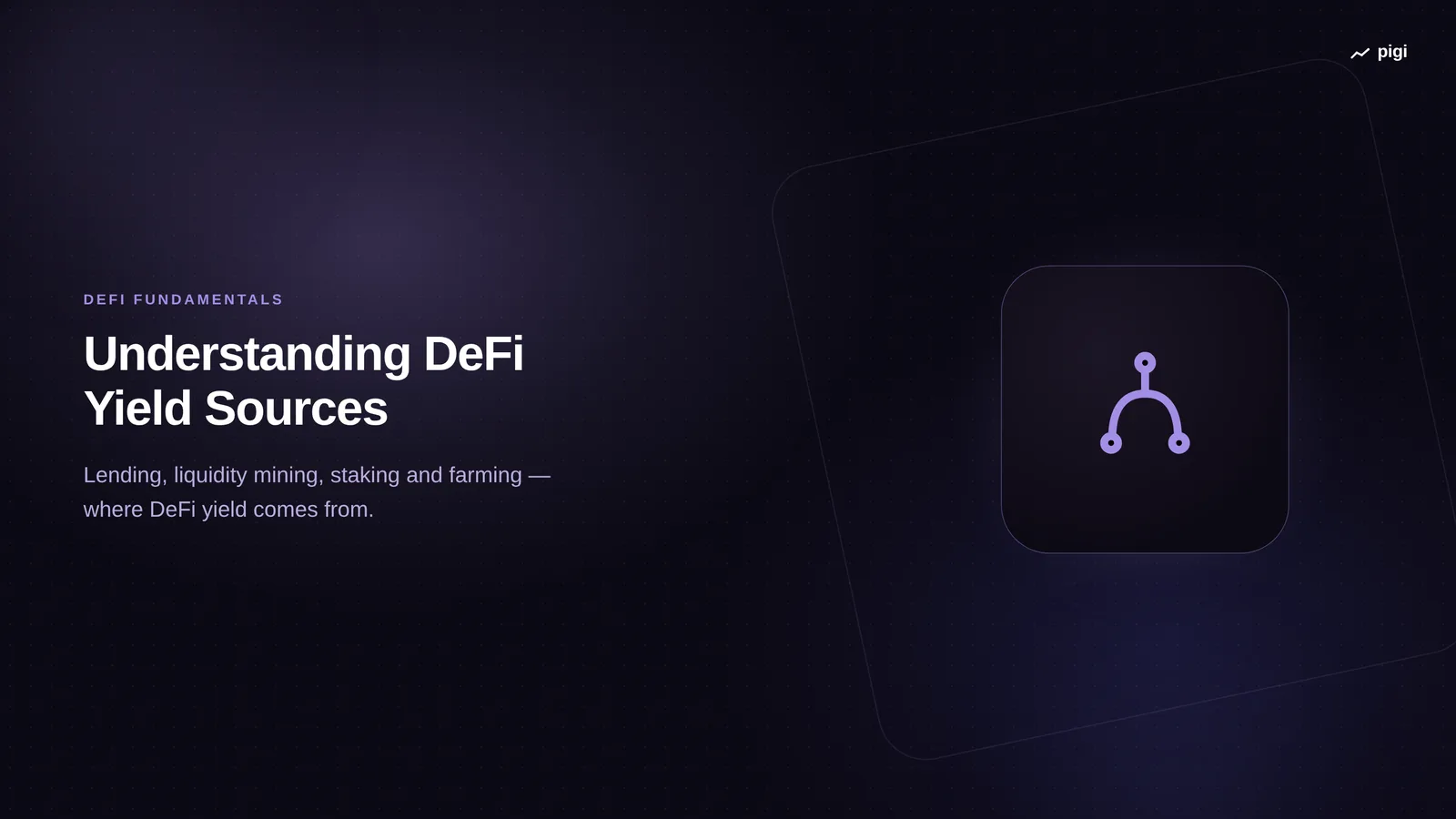 Understanding DeFi Yield Sources